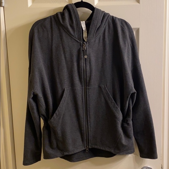 Lululemon dark grey hoodie - Picture 3 of 4